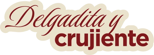 Delgadita y crujiente