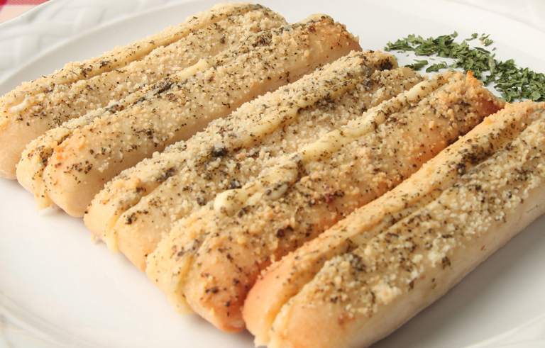 Barritas con ajo y Parmesano