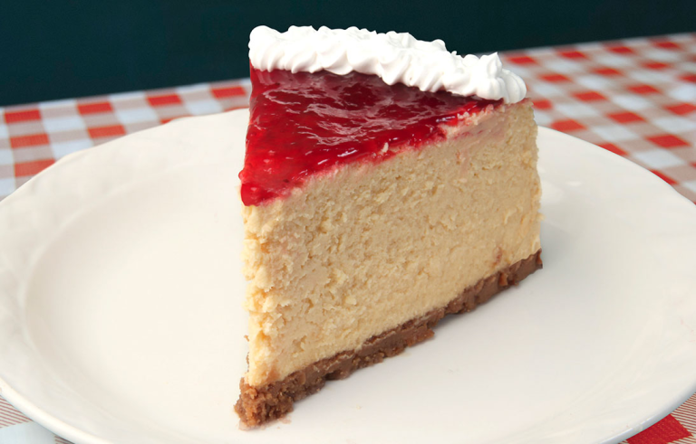 Cheesecake con frambuesa