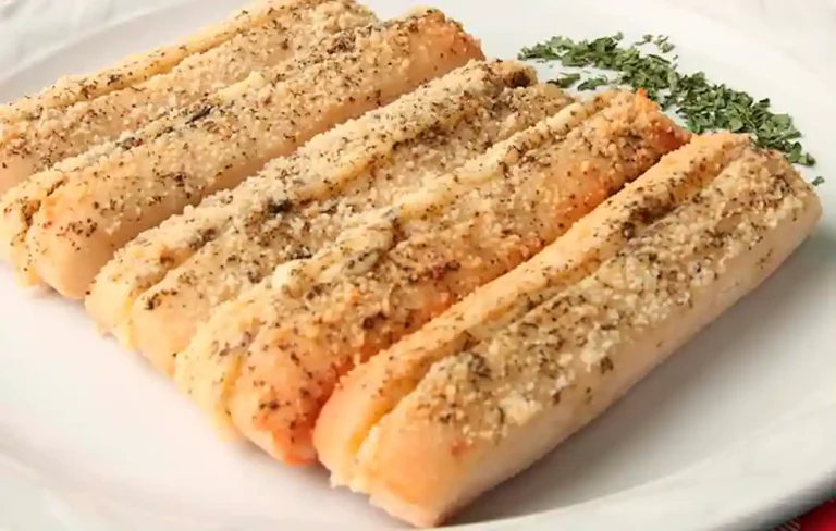 Barritas con ajo y Parmesano